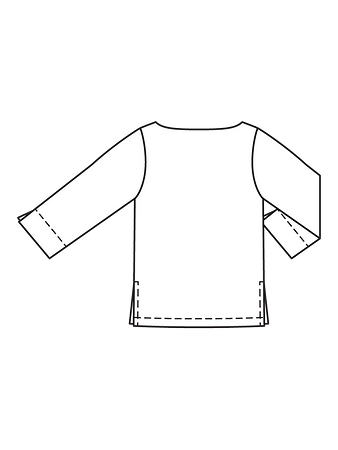 Выкройка блузы-туники «Юлианна»