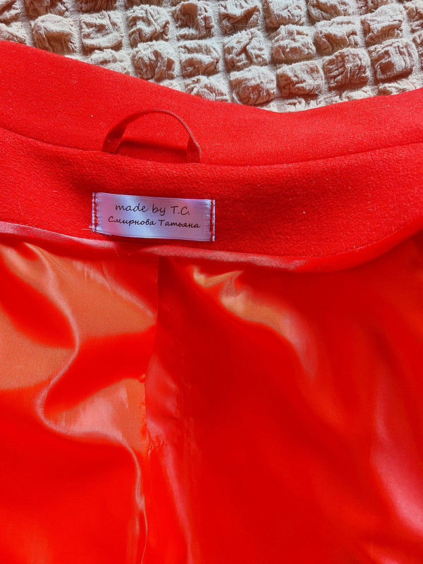 Красное пальто «Total RED» от Татьяна С