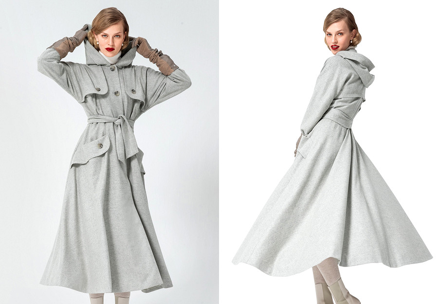 Выкройка пальто с капюшоном (Шитье и крой) – Журнал Вдохновение Рукодельницы