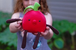 Как сшить из флиса мягкую игрушку в виде яблочка: пошаговый мастер-класс