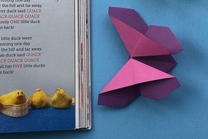 Подвижная игрушка оригами из бумаги | Origami dog | Оригами, Оригами животные, Животные оригами