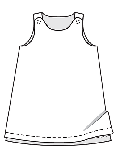 Двустороннее платье-сарафан