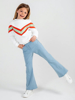 Выкройка детских джинсовых брюк - Выкройки детской одежды