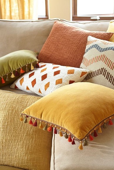 Подушки для дивана своими руками
