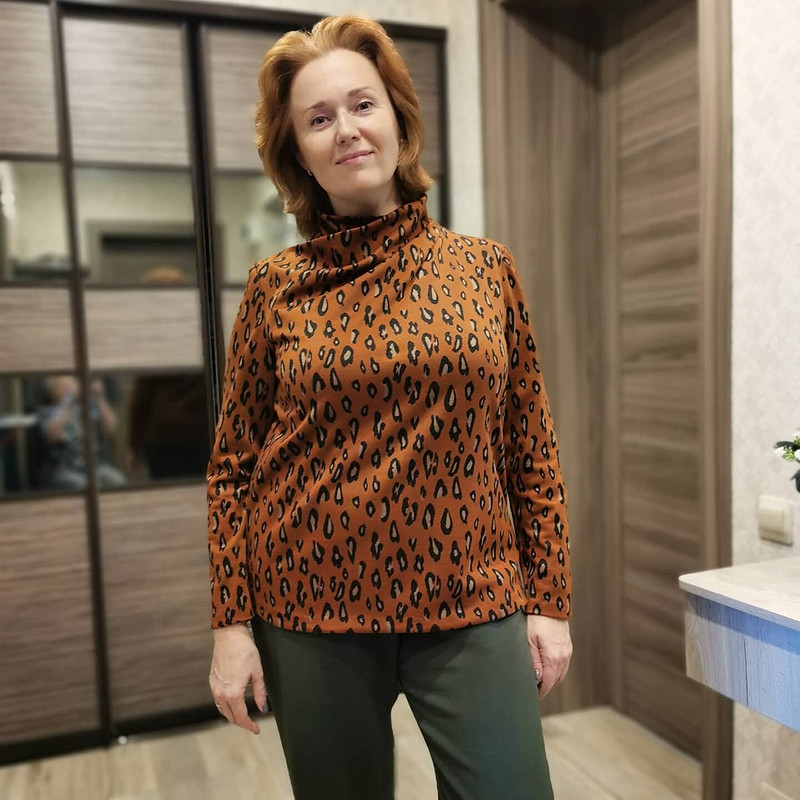 Пуловер «Эффектные «качели» от Makeeva.nastya