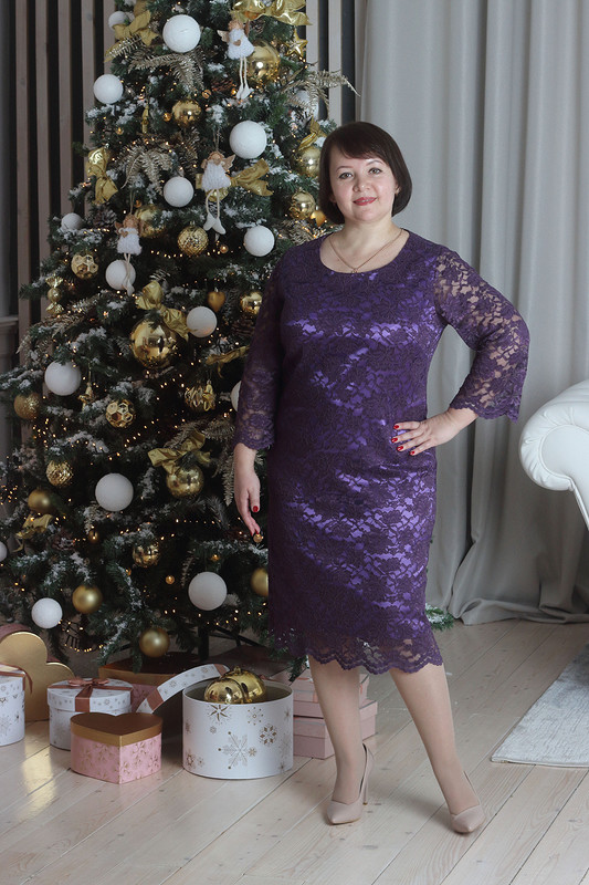 Платье «Кружево-футляр» от Наталья Шахова