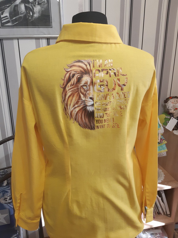 Рубашка со львом от alex96325