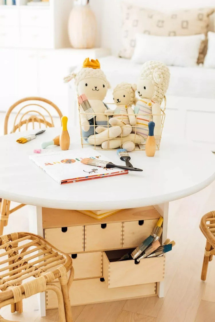 Создание системы хранения игрушек в детской комнате