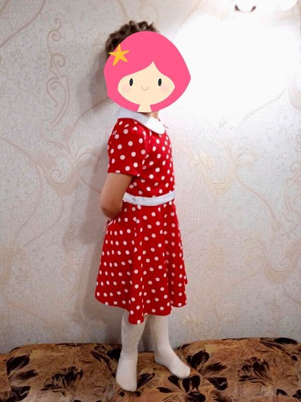 Детское платье в ретро-стиле от Тори