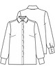 Блузка в стиле мужской сорочки №3