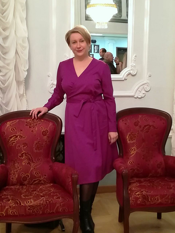Платье с запАхом от violet-05