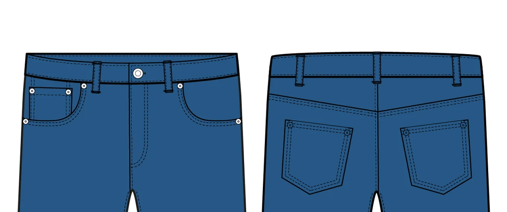 Kot pantolonlarda kemer köprüleri yapıyoruz: bir ana sınıf + püf noktaları ve ipuçları