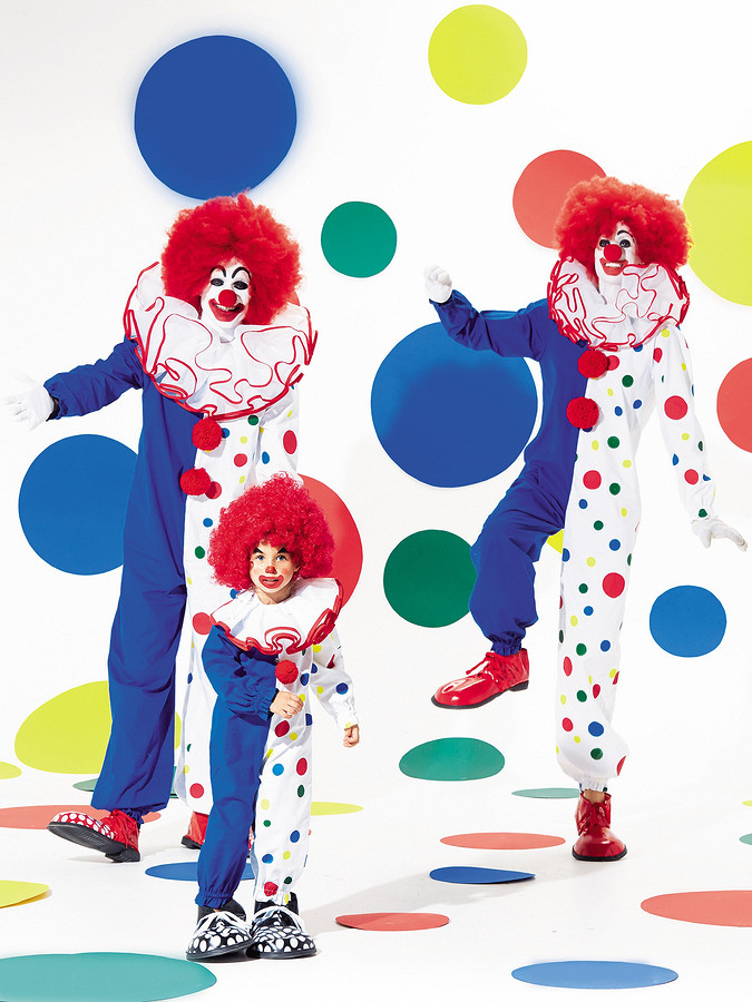 Новогодний костюм клоуна для мальчика. Как сшить за один свободный вечер