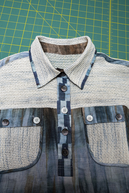 Рубашка из обрезков от irinabeletskaja