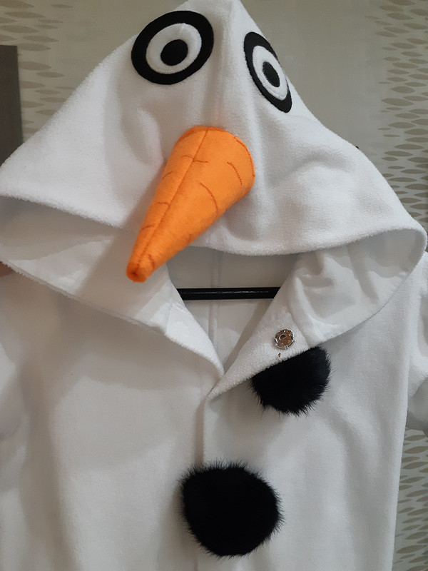 Маскарадный костюм «Новогодний снеговик» от iriya