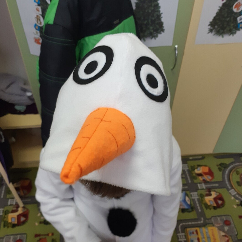 Маскарадный костюм «Новогодний снеговик» от iriya