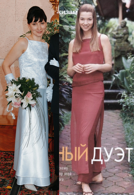 Топ и юбка «Свадебный дуэт нулевых» от Olga