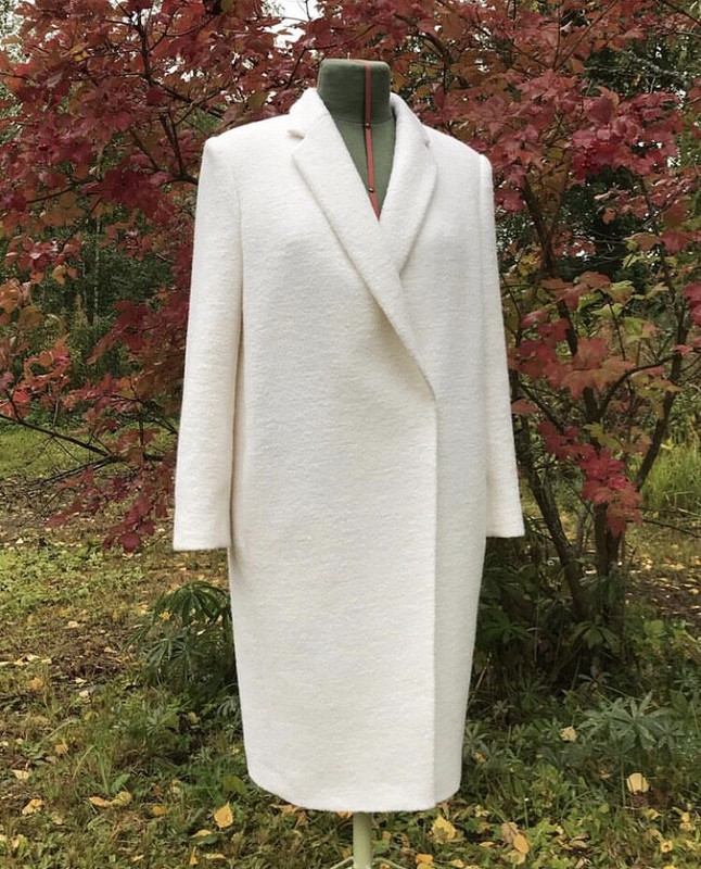 Белое пальто от rsvetlana