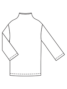 Технический рисунок свитера