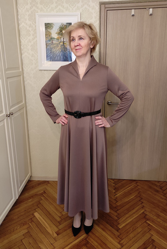 Трикотажное платье от Vikkilevit