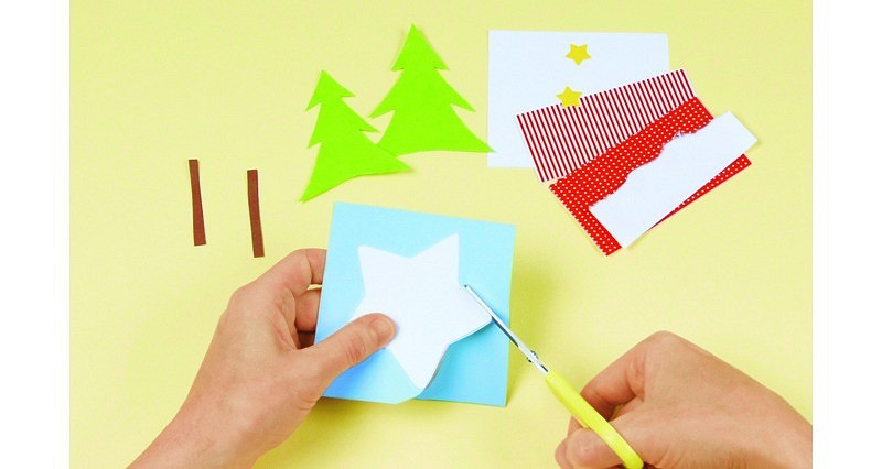 Новогодняя открытка своими руками: 22 простые и красивые идеи с описаниями