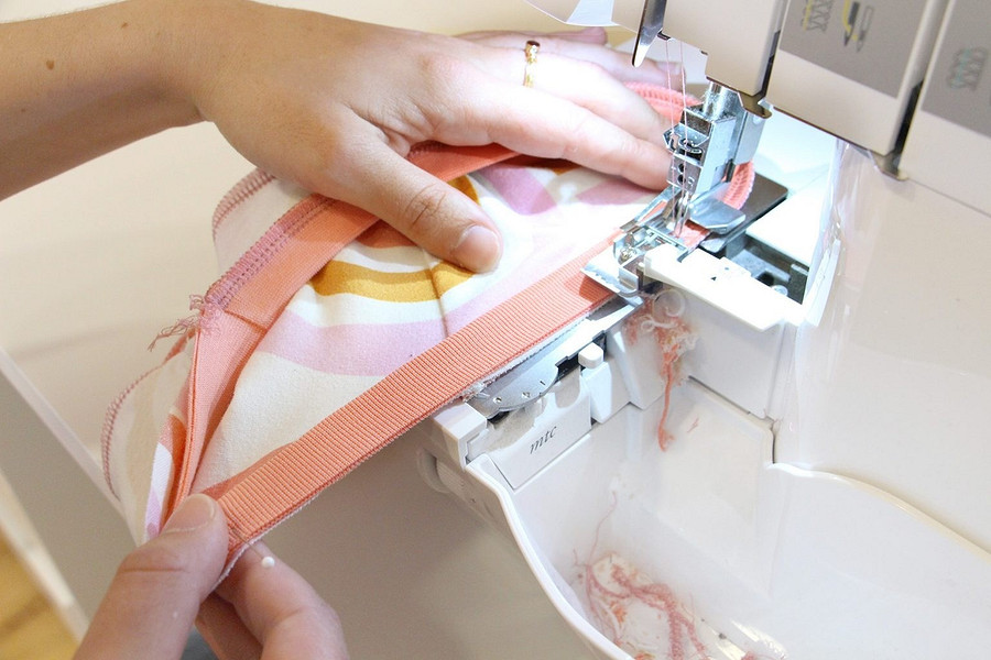 Лайфхак для шитья белья: трикотажные бейки вместо бельевой резинки