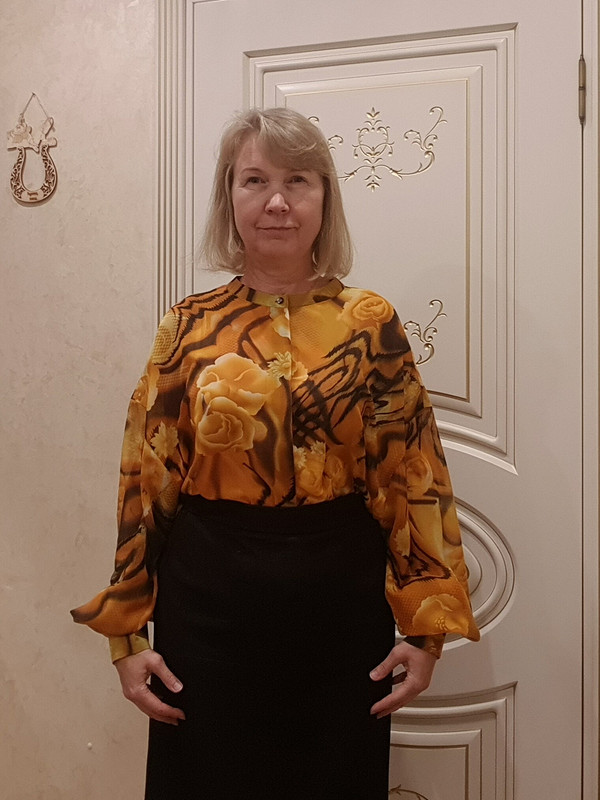 Блузка «Осенняя рапсодия» от Светлана Голохвастова