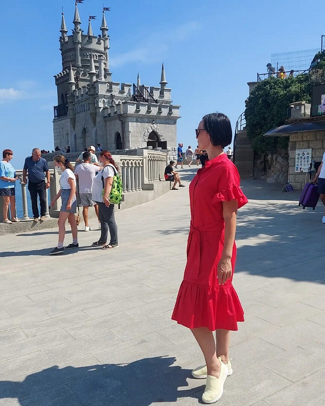 Платье «Девушка в красном» от Katherina_Belyaeva