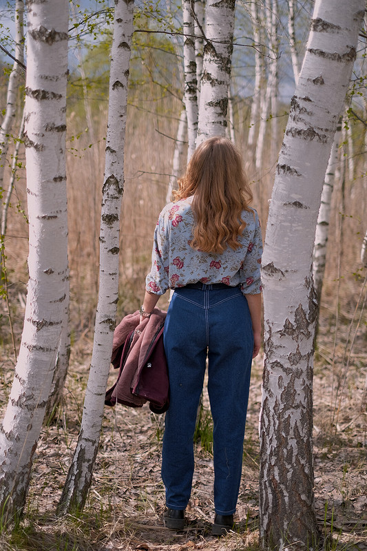 Полупальто, блуза и джинсы от i_elowskaya