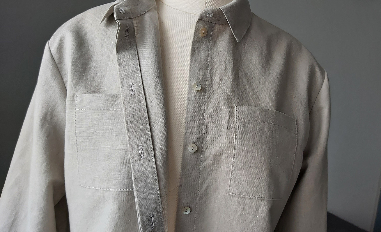 Льняная рубашка от Albaoscura