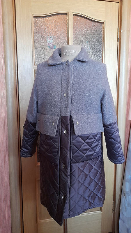 Комбинированное пальто от Jemchujinka   