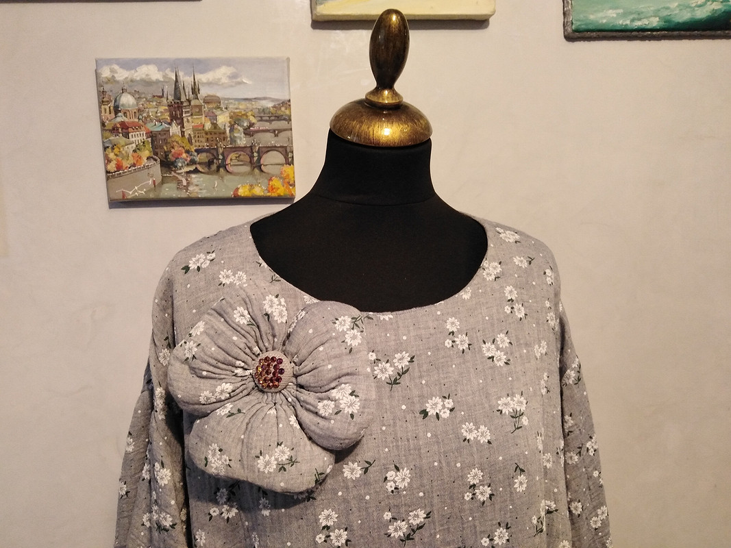 Платье в цветочек от rusinova