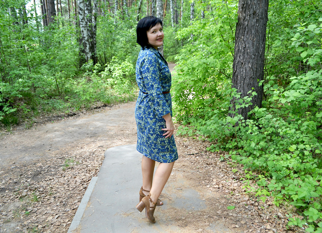 Блузка превращается в платье от Любаева Светлана