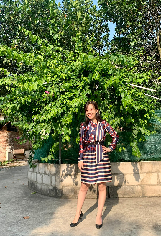Платье «Unique scarf dress» от Binh Ngo