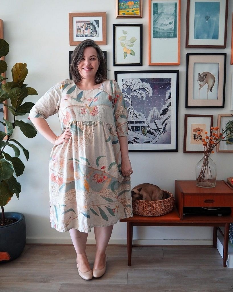 Женственный и современный гардероб для plus size: швейный блог недели