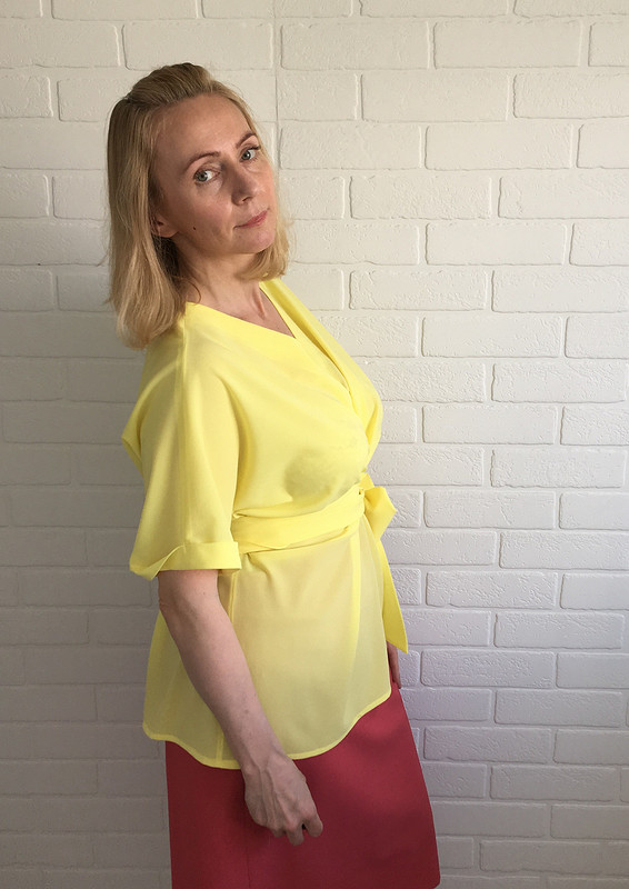 Солнечная блуза от SvetlanaNaumova