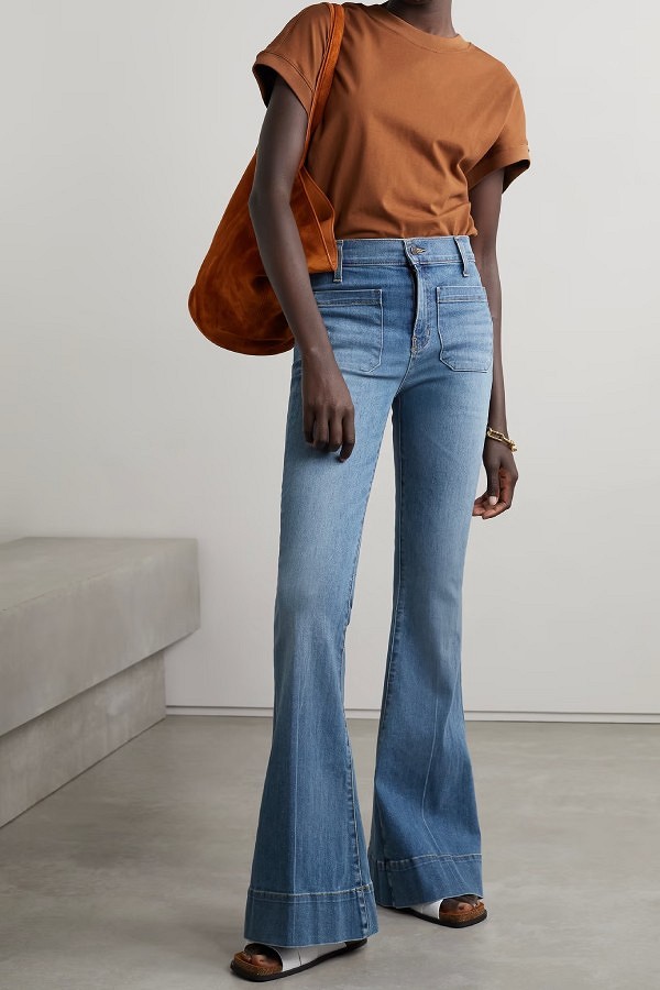 Crossfashion Group - С чем носить джинсы клеш? Модные сочетания, советы и подборка фото