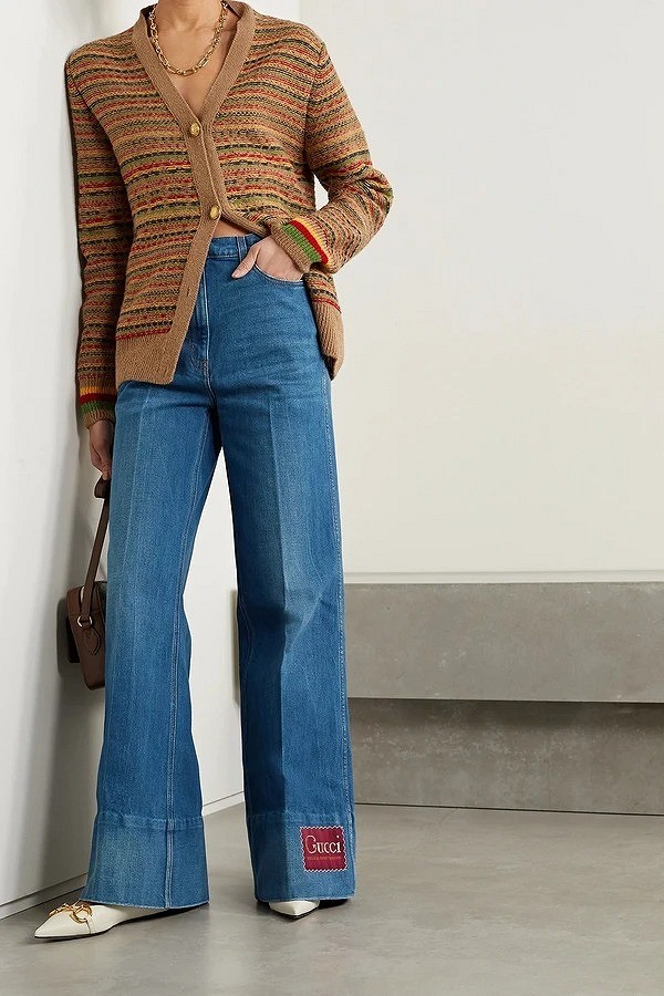 15 свежих идей обновления гардероба благодаря джинсам клеш