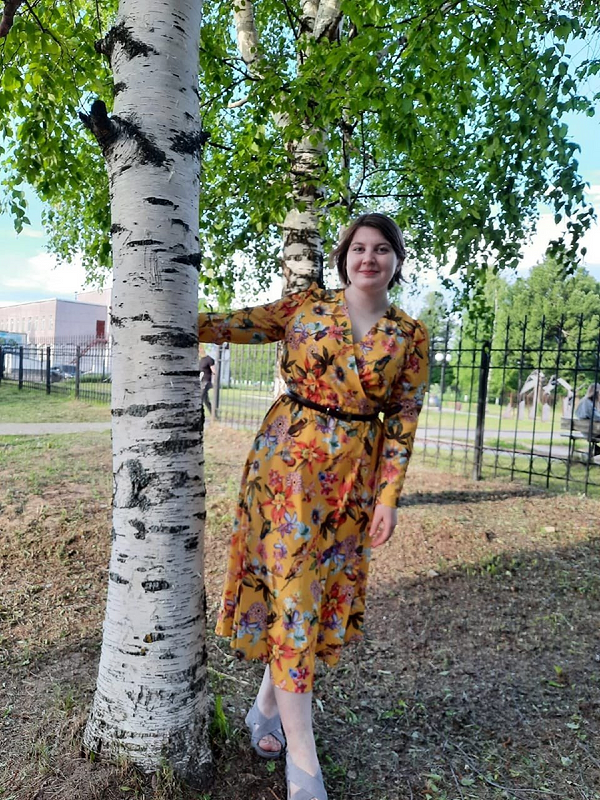 Солнечное платье от kozlovalenalena