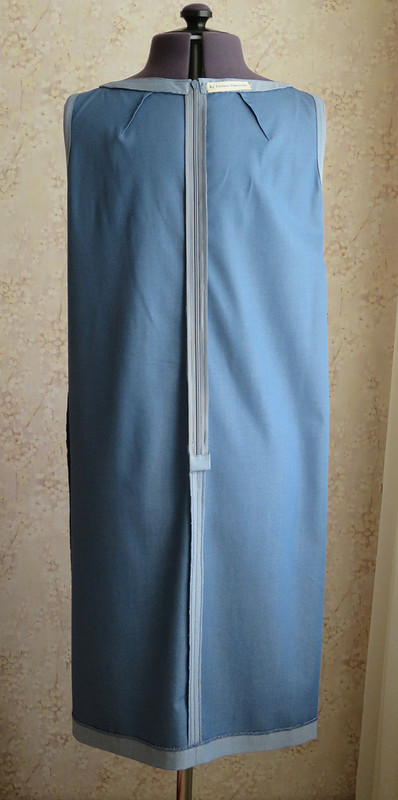 Платье с декоративными планками (остаточное) от Татьяна Яковенко