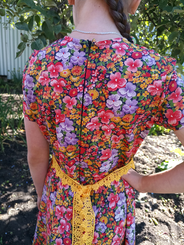 Платье «Цветочное лето» от Валентина Шаповалова