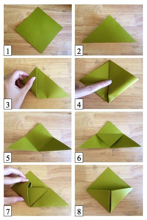 Оригами кукла из бумаги, из модулей — мастер класс: