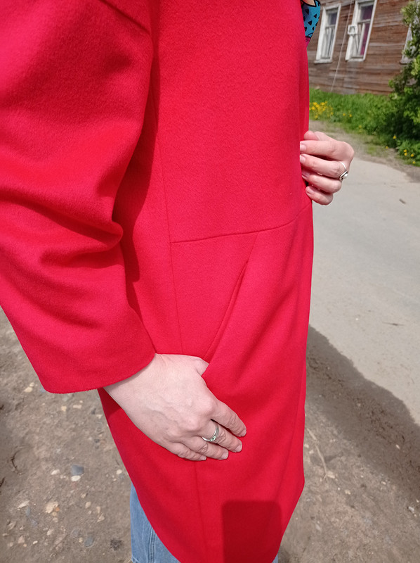 Весенне-летнее пальто о-силуэта от zelenaya