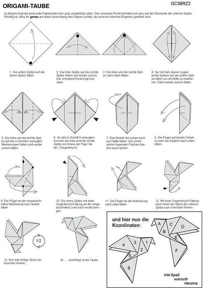 Оригами голубь из бумаги: пошаговая инструкция + видео