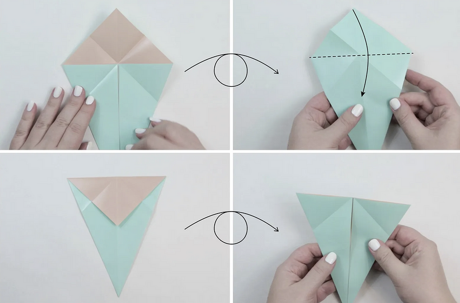 Оригами голубь из бумаги: пошаговая инструкция + видео