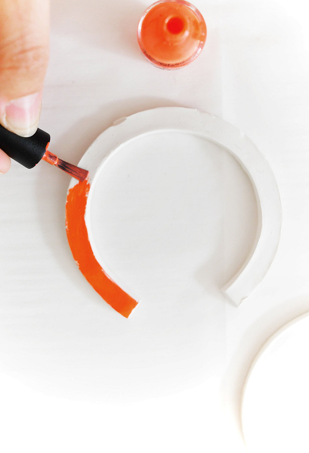 Как сделать серьги-кольца из полимерной глины своими руками