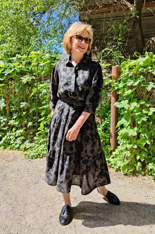 Многоярусное платье от Kopylovasvetik