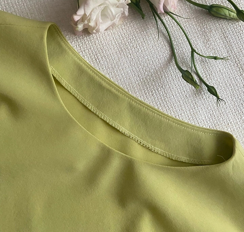 Блуза цвета лайма от Beloyaro4ka