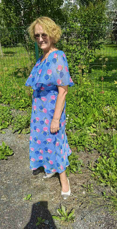 Платье из вуали от Валентина Мельникова