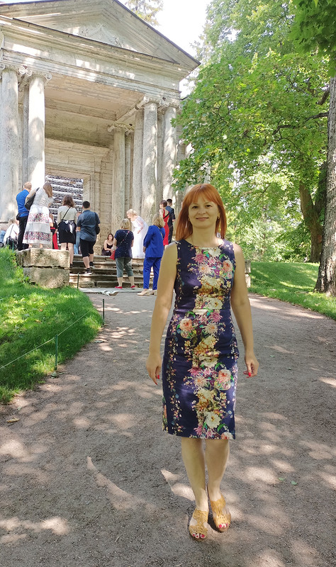Платье-футляр от Ольга Толстова